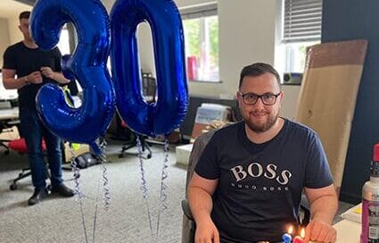 Sam celebrates his 30th birthday!